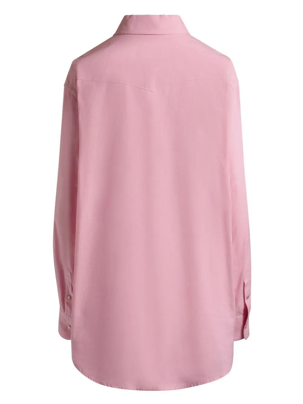 Press-Stud Cotton Shirt