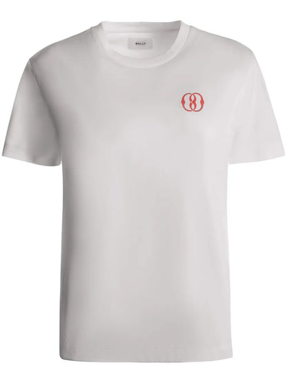 Emblem-Print Short-Sleeve T-Shirt
