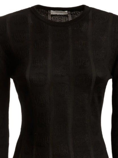 Patterned Intarsia-Knit Jumper