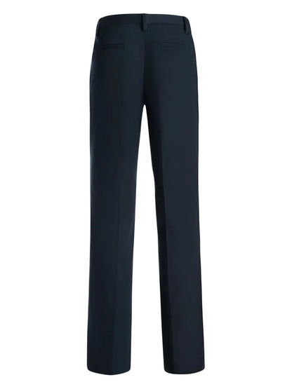 Tailored Slim-Fit Cotton Trousers