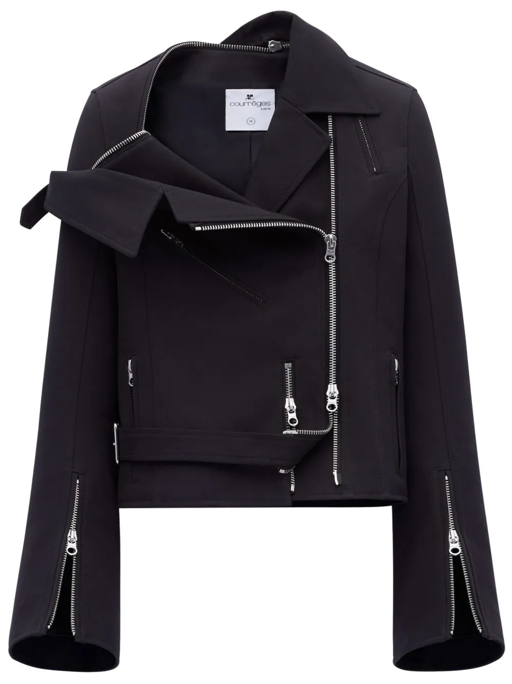 Modular Asymmetric Cotton Jacket