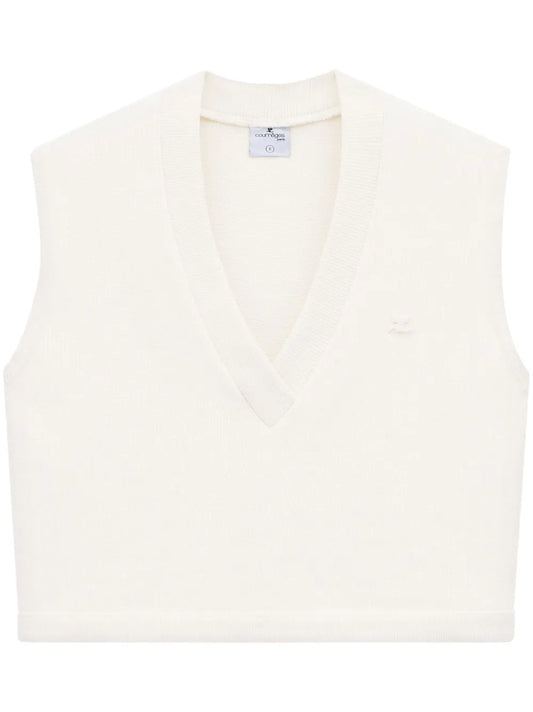 Varsity Logo-Appliqué Vest