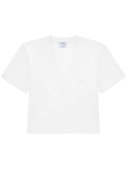 Logo-Appliqué Cotton T-Shirt