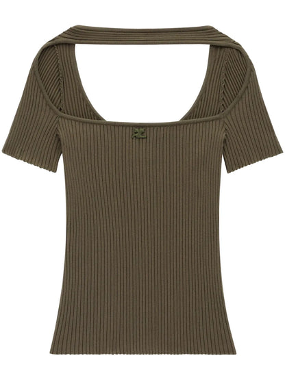 Hyperbole Cut-Out Top