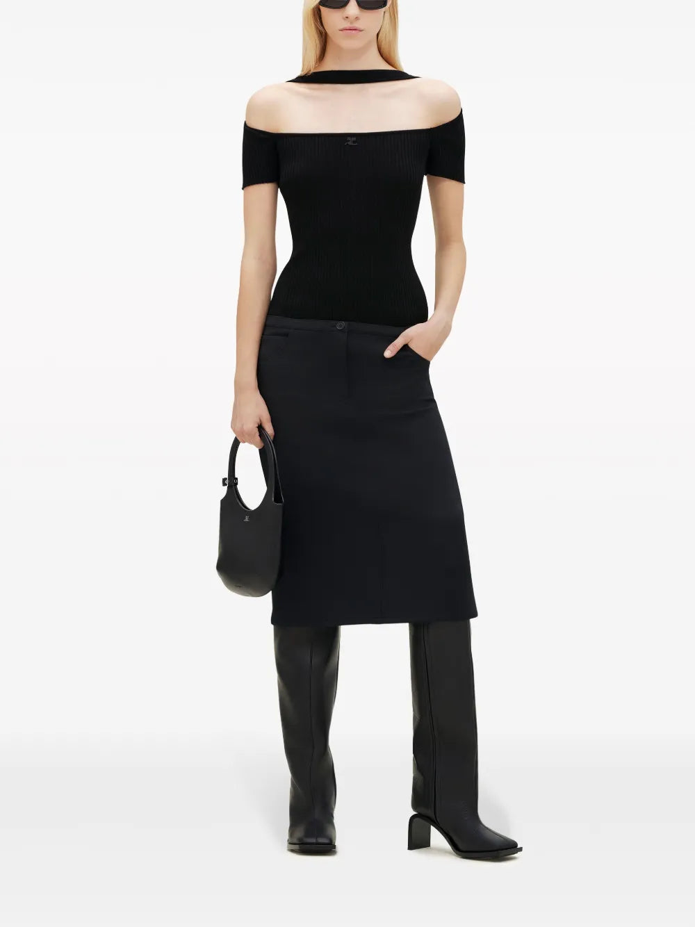 Hyperbole Cut-Out Top