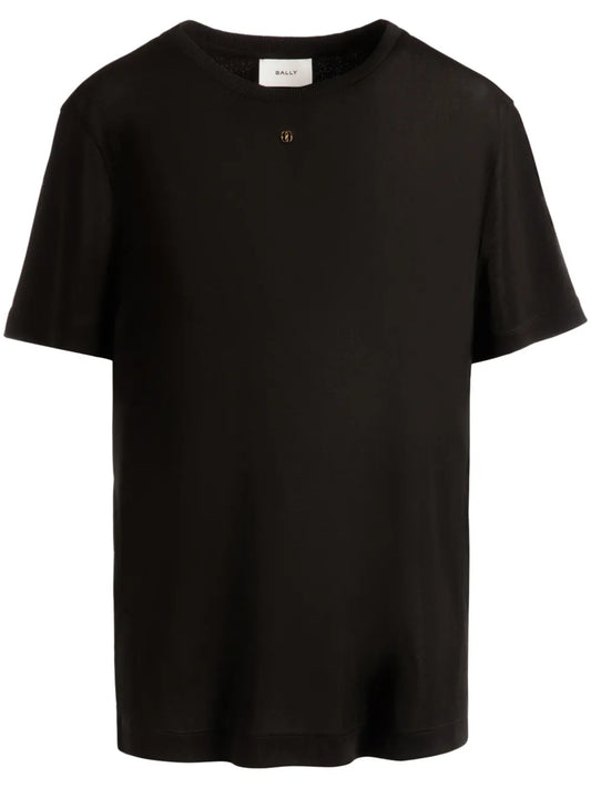 Emblem-Embellished Jersey T-Shirt