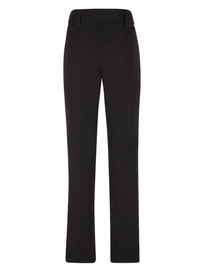 High-Waist Straight-Leg Trousers