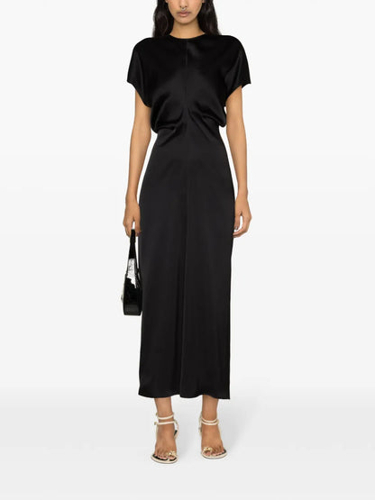 Slouch Waist Maxi Dress