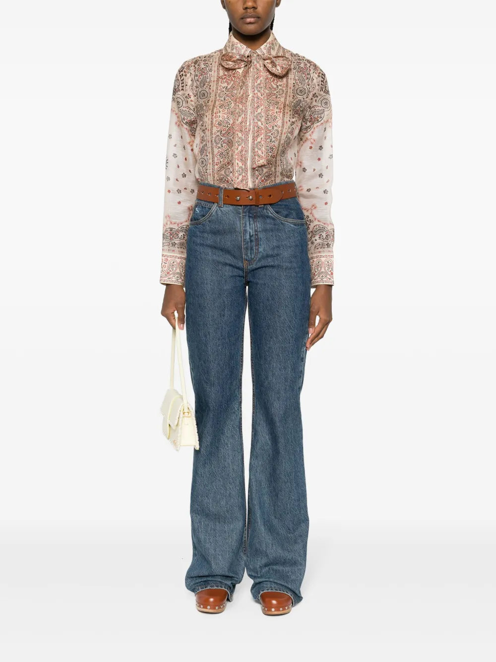 Matchmaker Tie-Neck Blouse