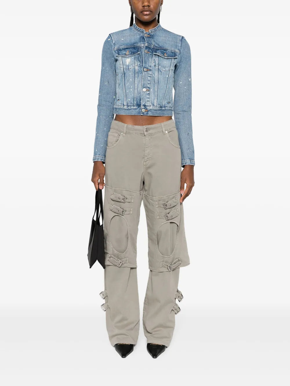 Distressed Denim Jacket
