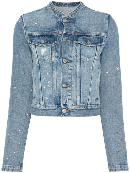 Distressed Denim Jacket