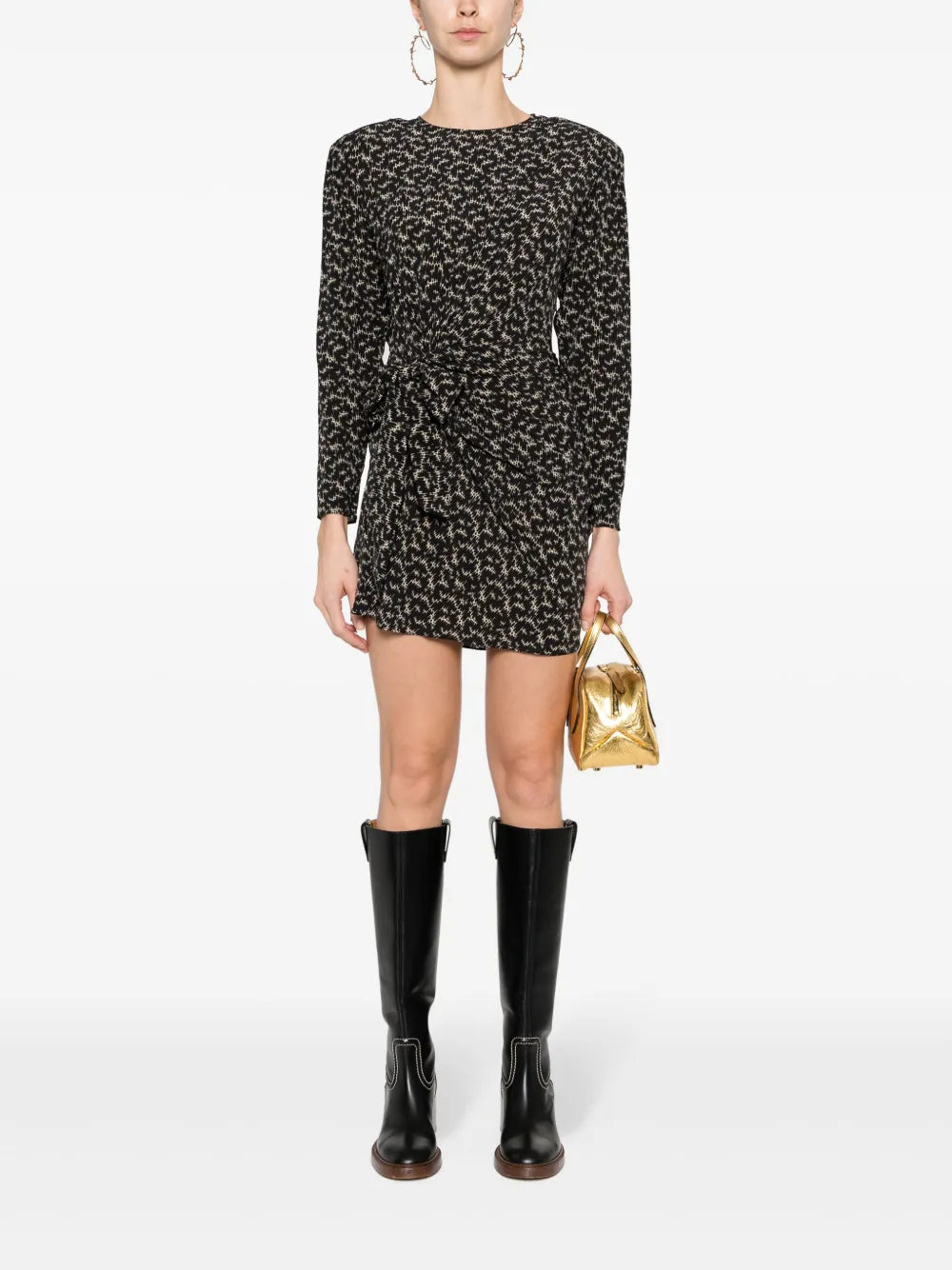 Dulce Abstract-Print Dress