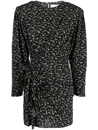 Dulce Abstract-Print Dress