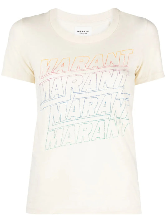 Ziliani Logo-Print Cotton T-Shirt