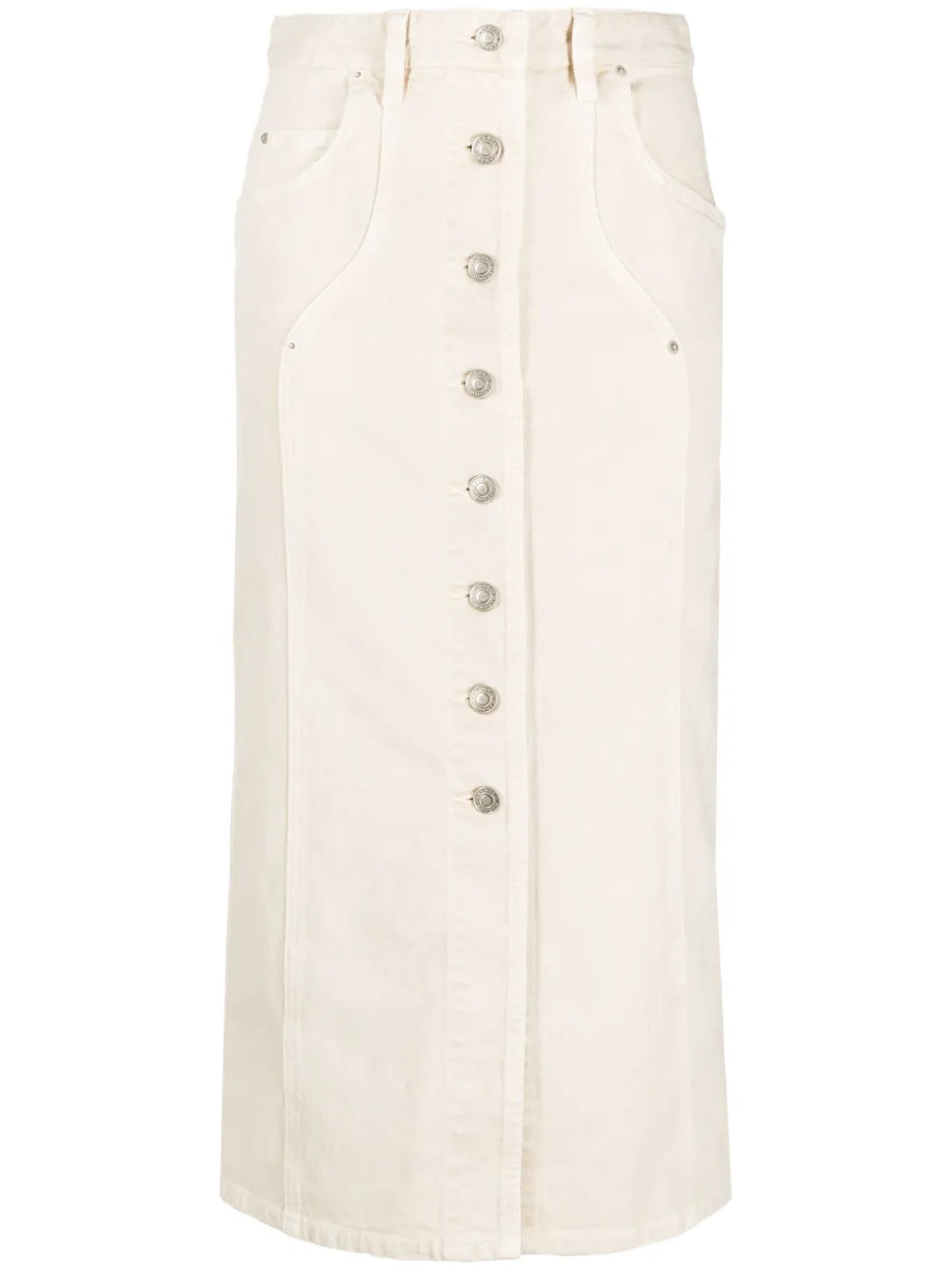 Vandy Midi Denim Skirt