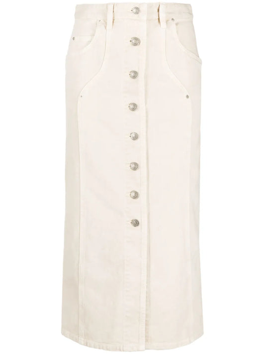 Vandy Midi Denim Skirt