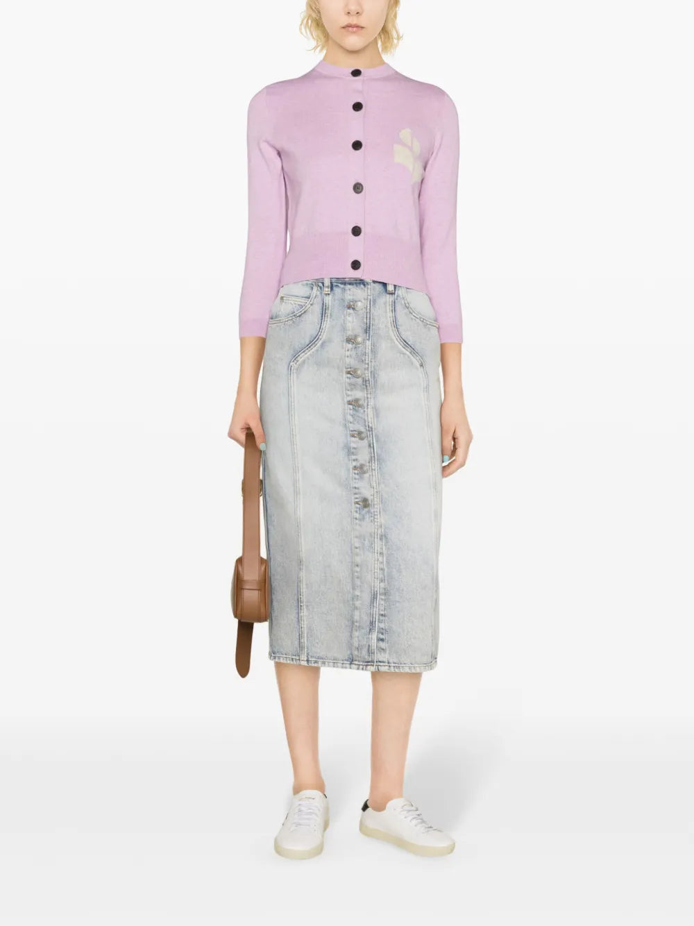 Vandy Midi Denim Skirt