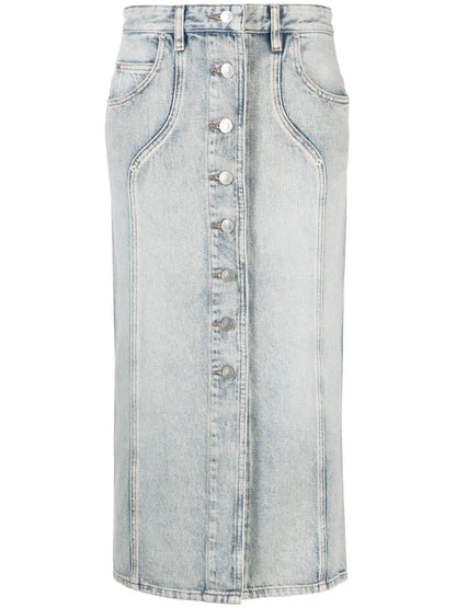 Vandy Midi Denim Skirt