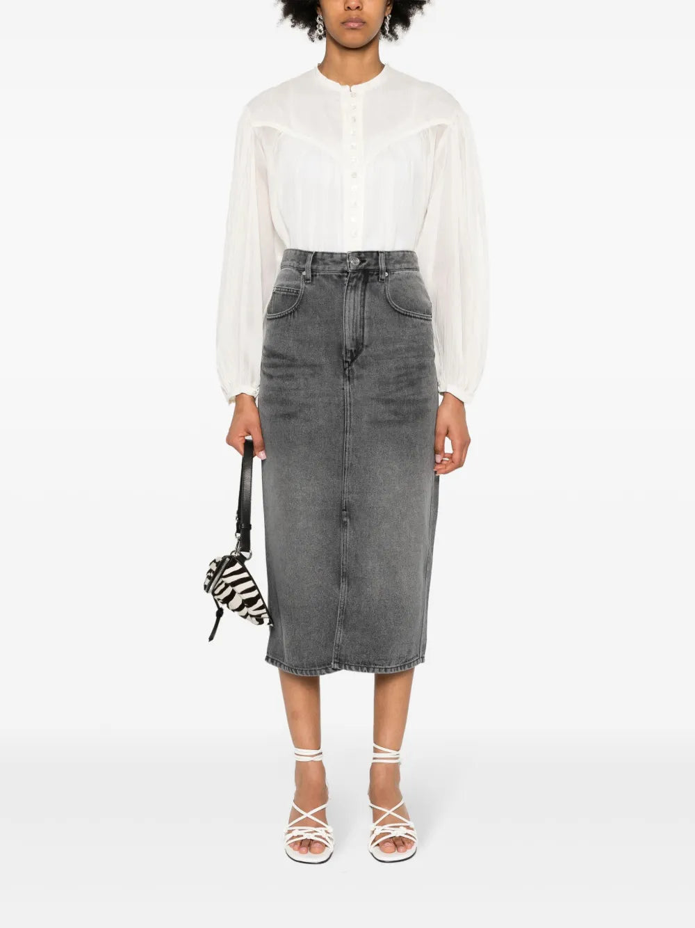 Kiledia Pintuck-Detail Blouse