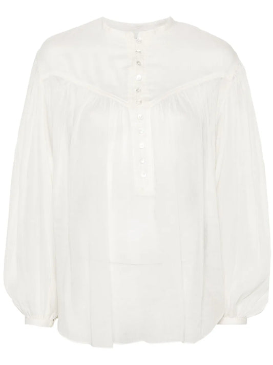 Kiledia Pintuck-Detail Blouse