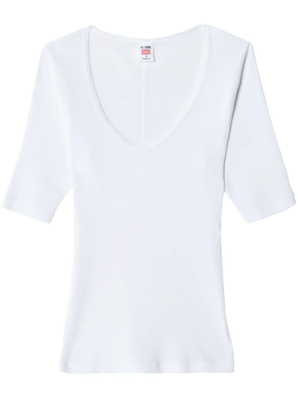 Scoop-Neck Cotton T-Shirt