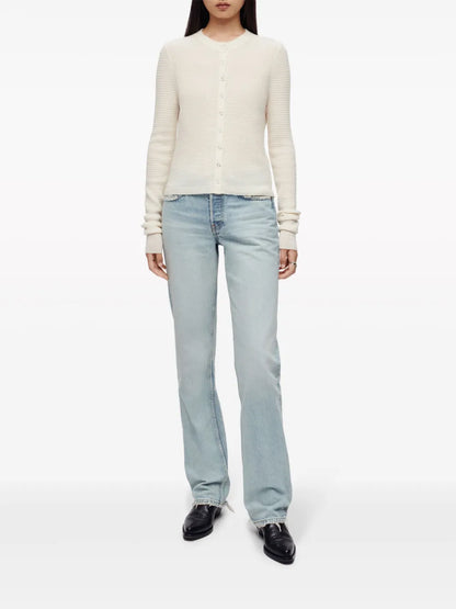 Easy Straight-Leg Cotton Jeans