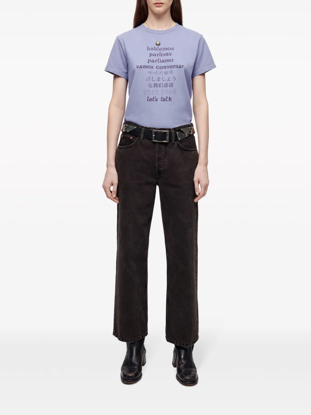 Mid-Rise Wide-Leg Jeans