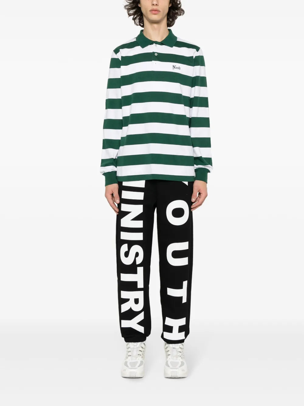 Logo-Print Cotton Track Pants