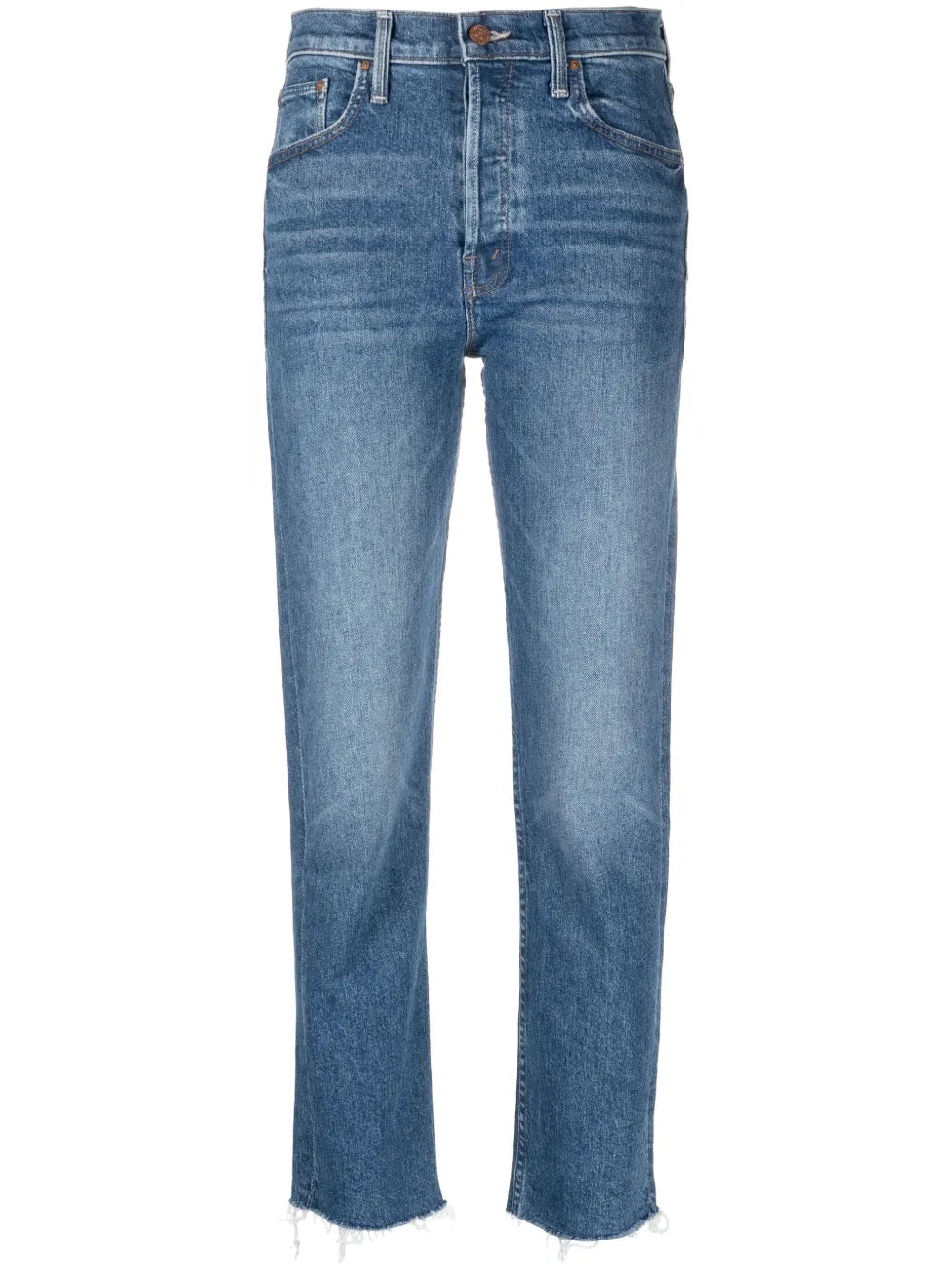 Tomcat Slim-Cut Frayed-Edge Jeans