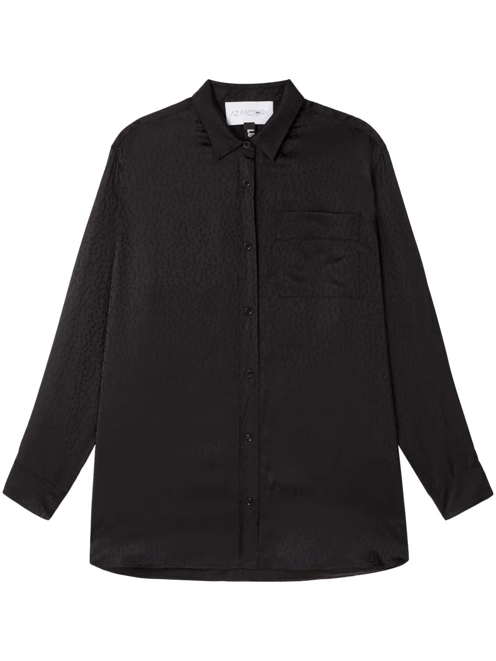 Lounge Polka-Dot Jacquard Shirt