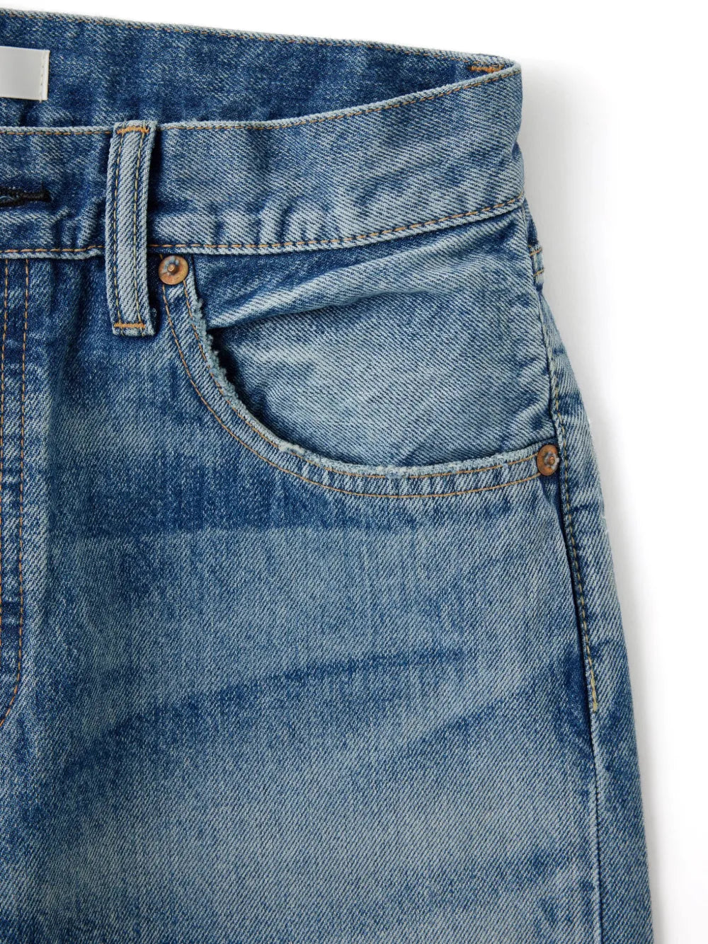 Graceland Mid-Rise Straight-Leg Jeans