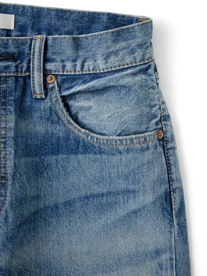 Graceland Mid-Rise Straight-Leg Jeans