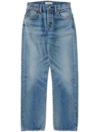 Graceland Mid-Rise Straight-Leg Jeans