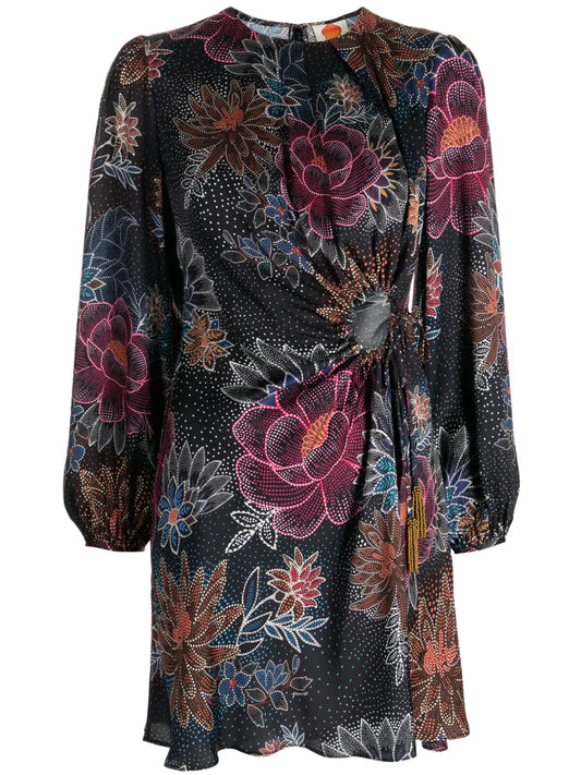 Mine Floral-Print Minidress