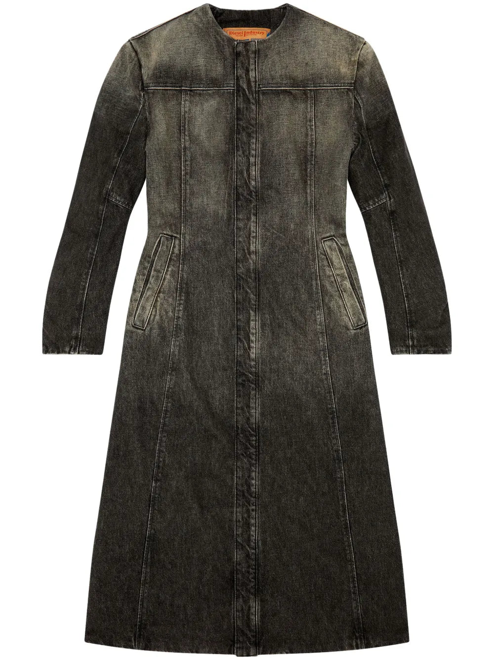 De-Sy-S Collarless Denim Coat