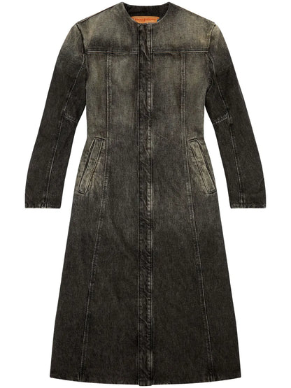 De-Sy-S Collarless Denim Coat