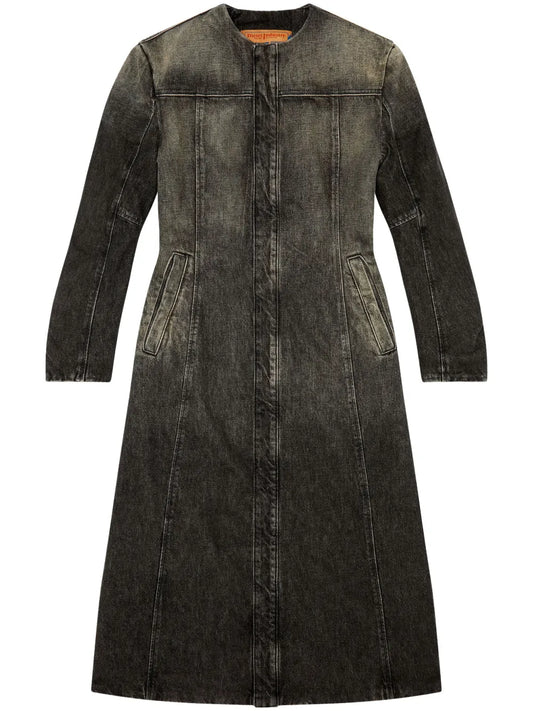 De-Sy-S Collarless Denim Coat