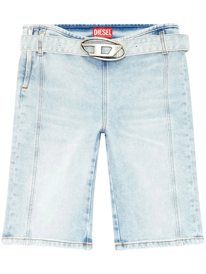 De-Ginny-S Logo-Buckle Cycling Shorts