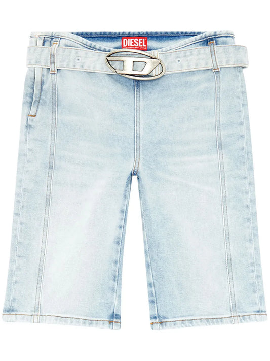 De-Ginny-S Logo-Buckle Cycling Shorts