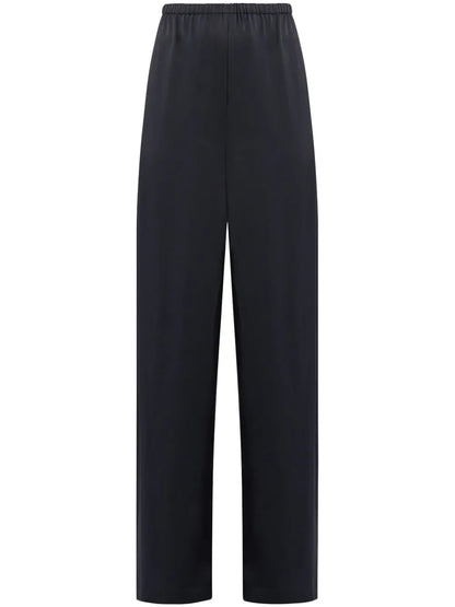 High-Waist Straight Trousers