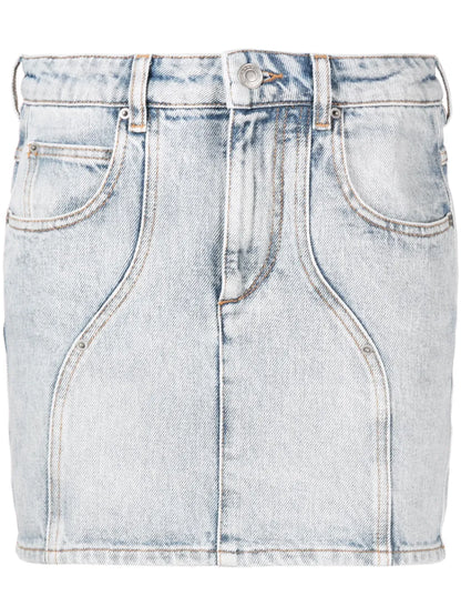 Vesna Denim Miniskirt