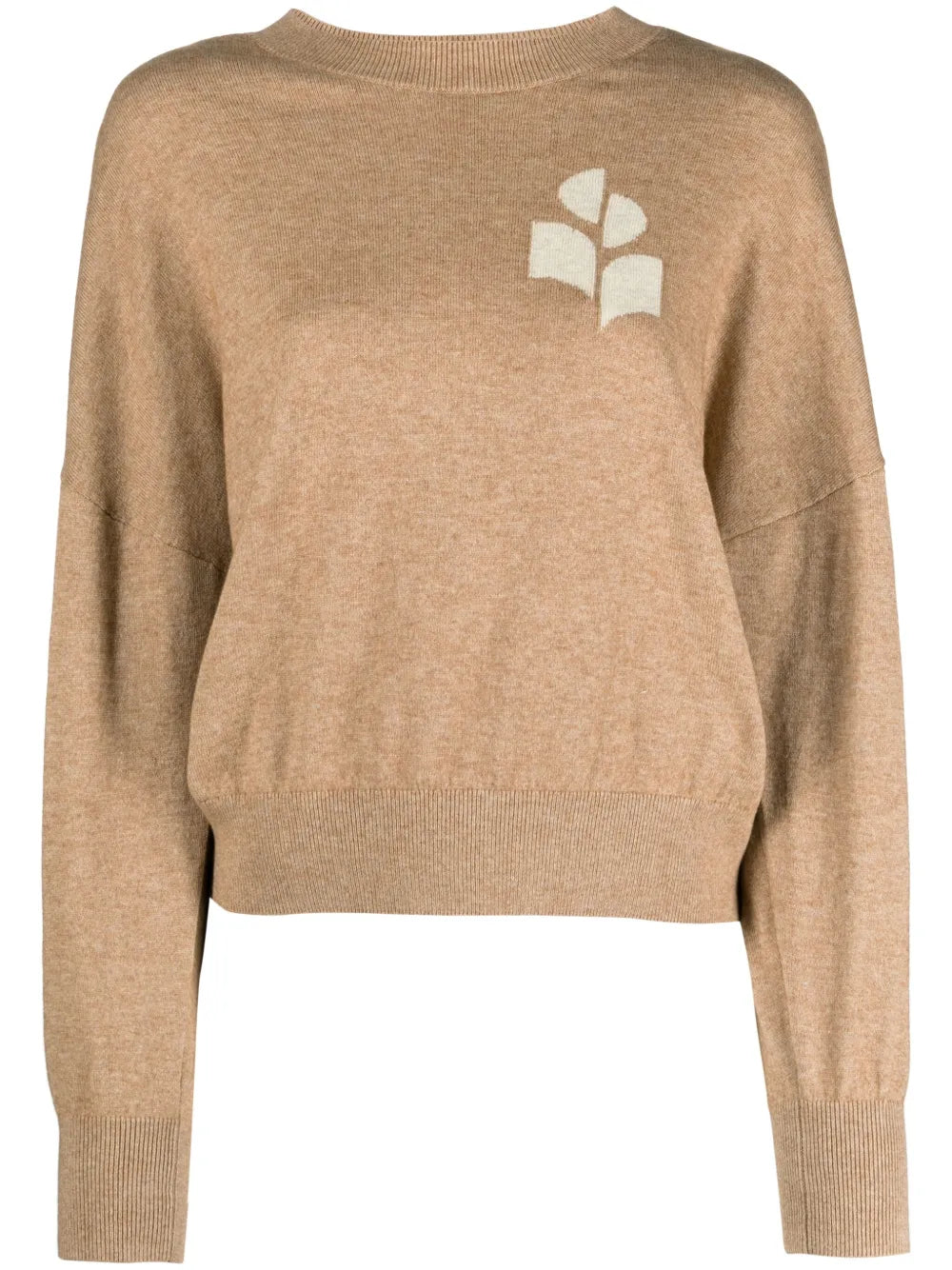 Marisans Intarsia-Logo Jumper