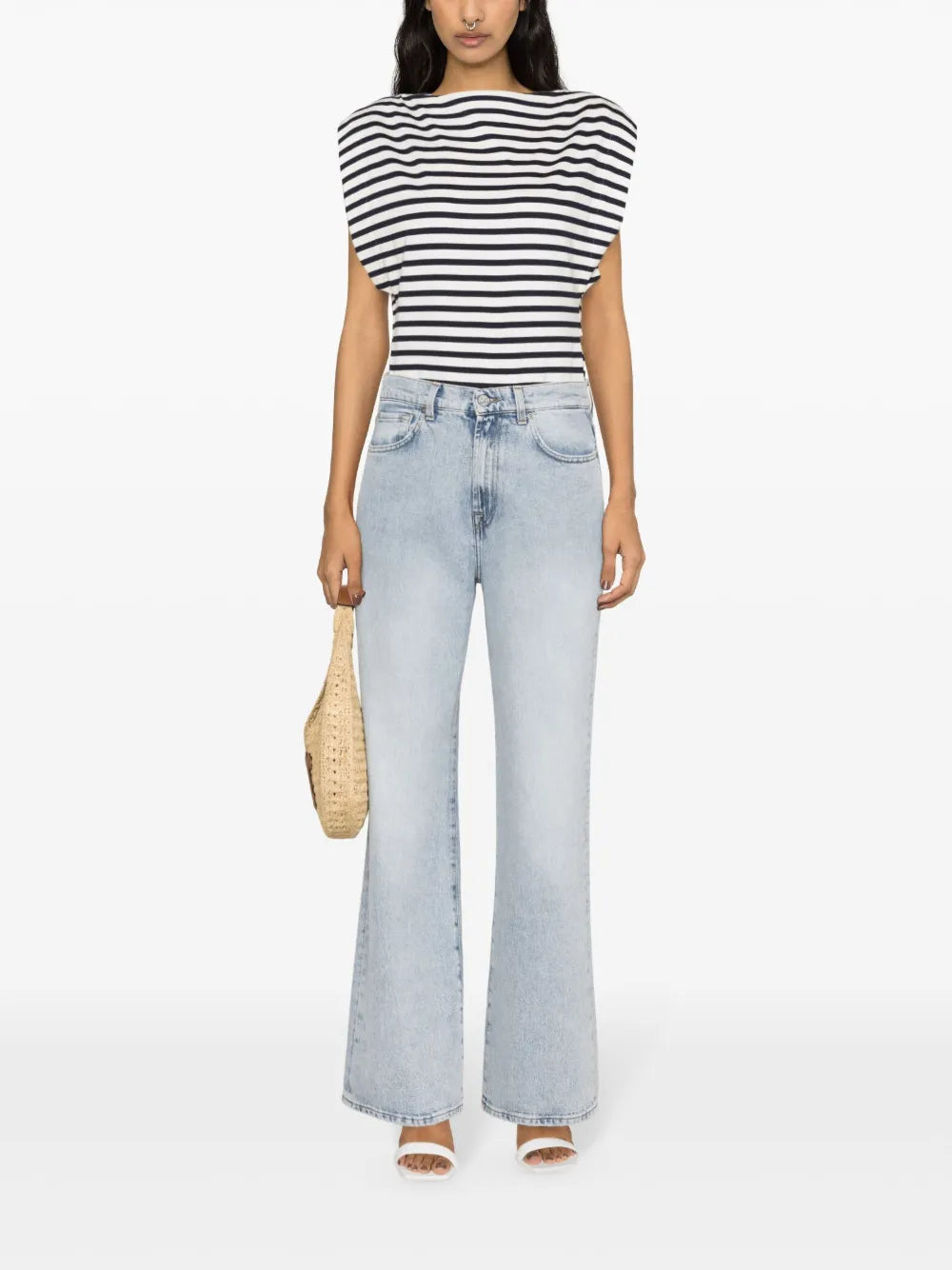Arctic Mid-Rise Straight Jeans