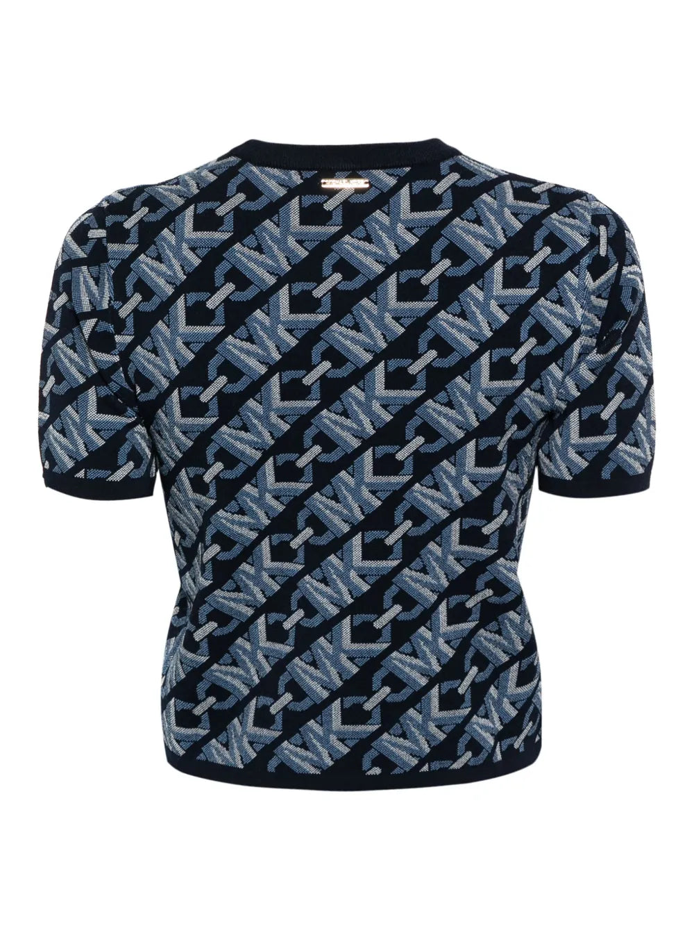 Monogram-Jacquard Knitted Top