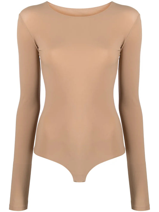Numbers-Motif Jersey Bodysuit