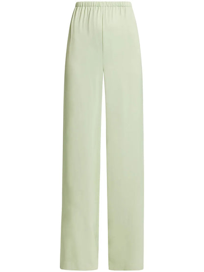 High-Waist Straight Trousers