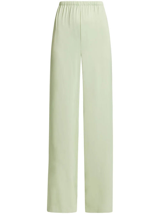 High-Waist Straight Trousers