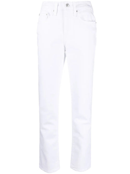 724 High-Waist Slim-Fit Trousers