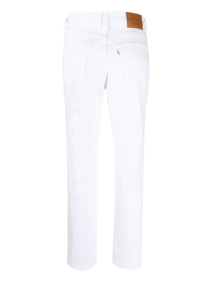 724 High-Waist Slim-Fit Trousers