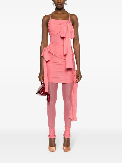 Sash-Detailing Mini Dress